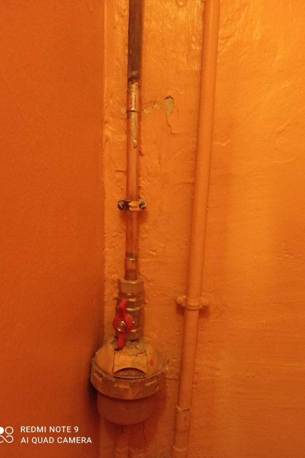 Après remise sur cuivre et changement de vanne avec brasure