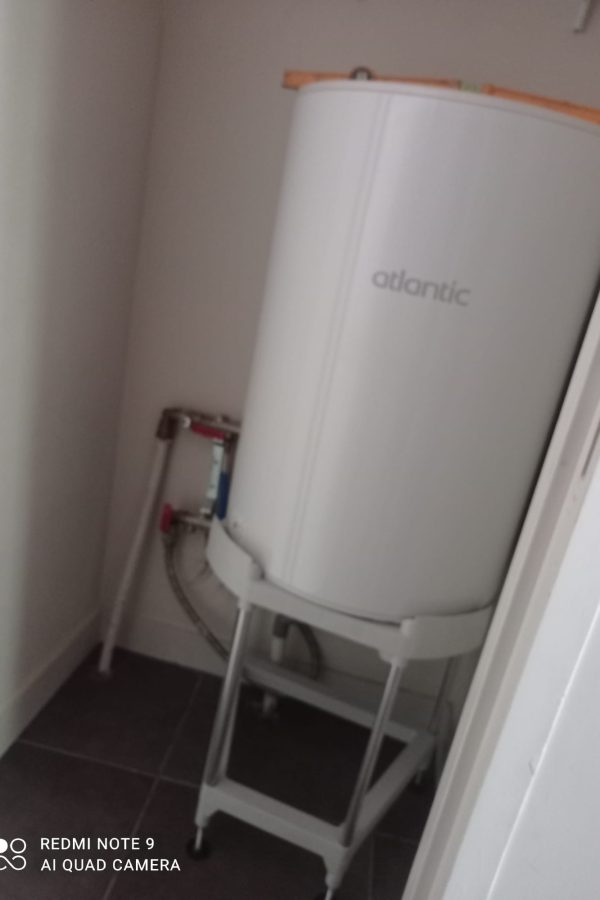 Changement ballon 100L Atlantic sur pied